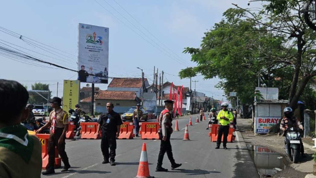 Arus Mudik Meningkat, Polres Garut Terapkan 9 Kali One Way di Jalur Padat
